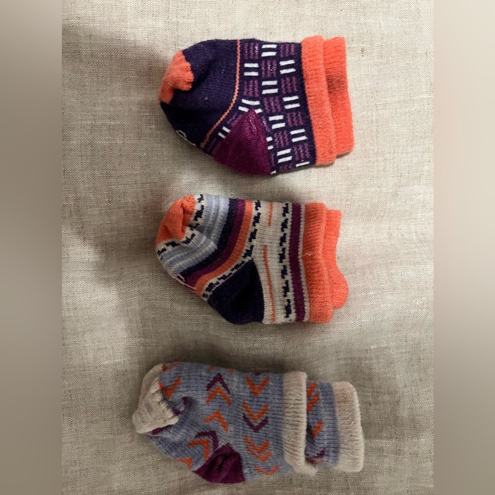 SmartWool infant bootie batch socks (6-12m)